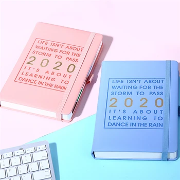 

New Notebook 2020 Daily Plan Business Agenda Schedule Paper Personal Diary Notebook School Office Stationery