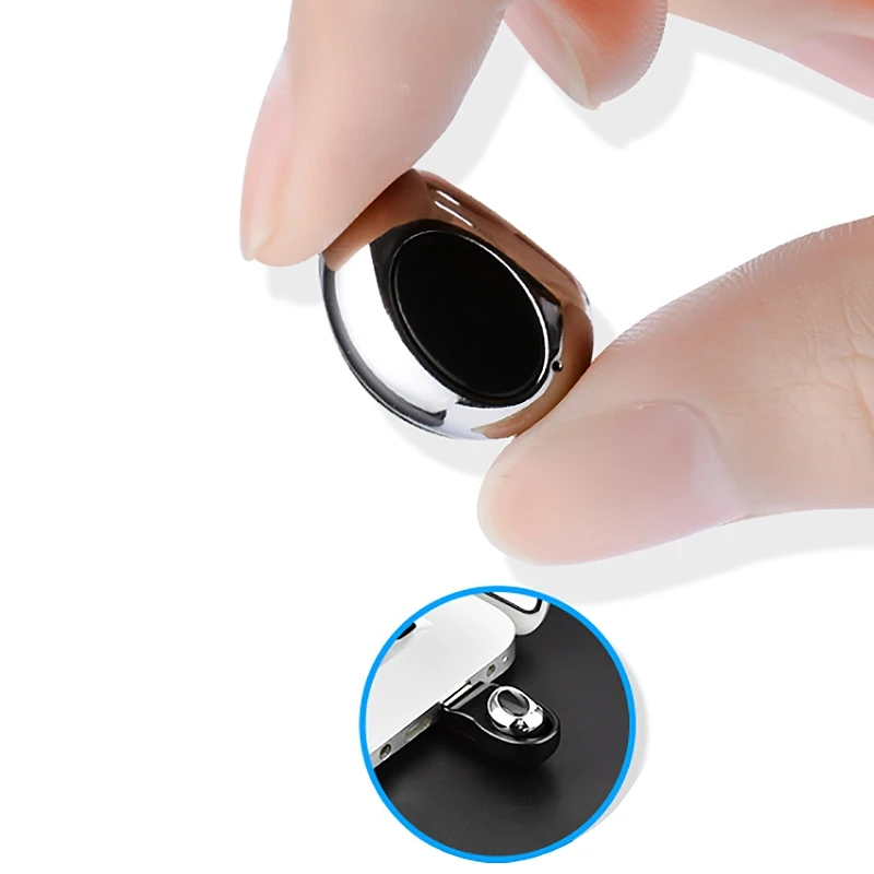 M18 Bluetooth Headset Stealth Mini Single Sport Wireless netic USB Charging Dock Business Stereo Headset