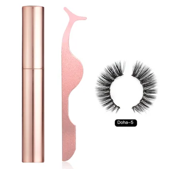 

Women Eye Enlarge Magnetic Liquid Eyeliner Set Professional Easy Apply Natural Cosmetics With False Eyelashes Charming Makeup