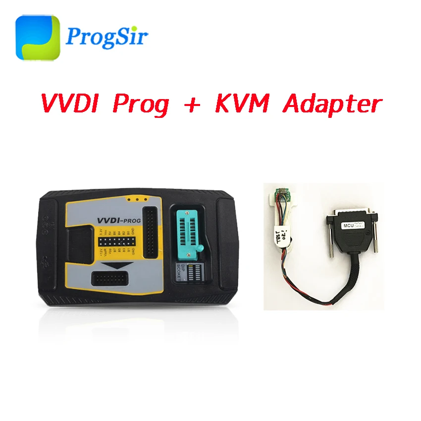 Xhorse VVDI Porg с KVM адаптером специальный зажим для Jaguar KVM