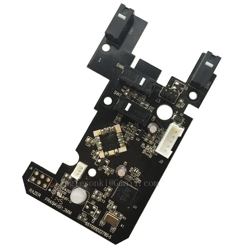 Placa-mãe para Ra. Sistema de Sensor Rato Imperator Gaming Mouse Rz01-00350200 Destro Ver 6400dpi Duplo Zer 2012 4g - Imagem 2