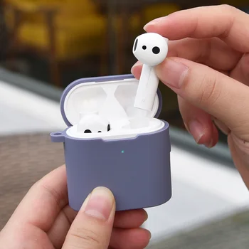 

silicone Headphone case For xiaomi Airdots Pro 2 / Air 2 case silicon shell Case For xiaomi mi Air 2 Earphone Cover funda coque