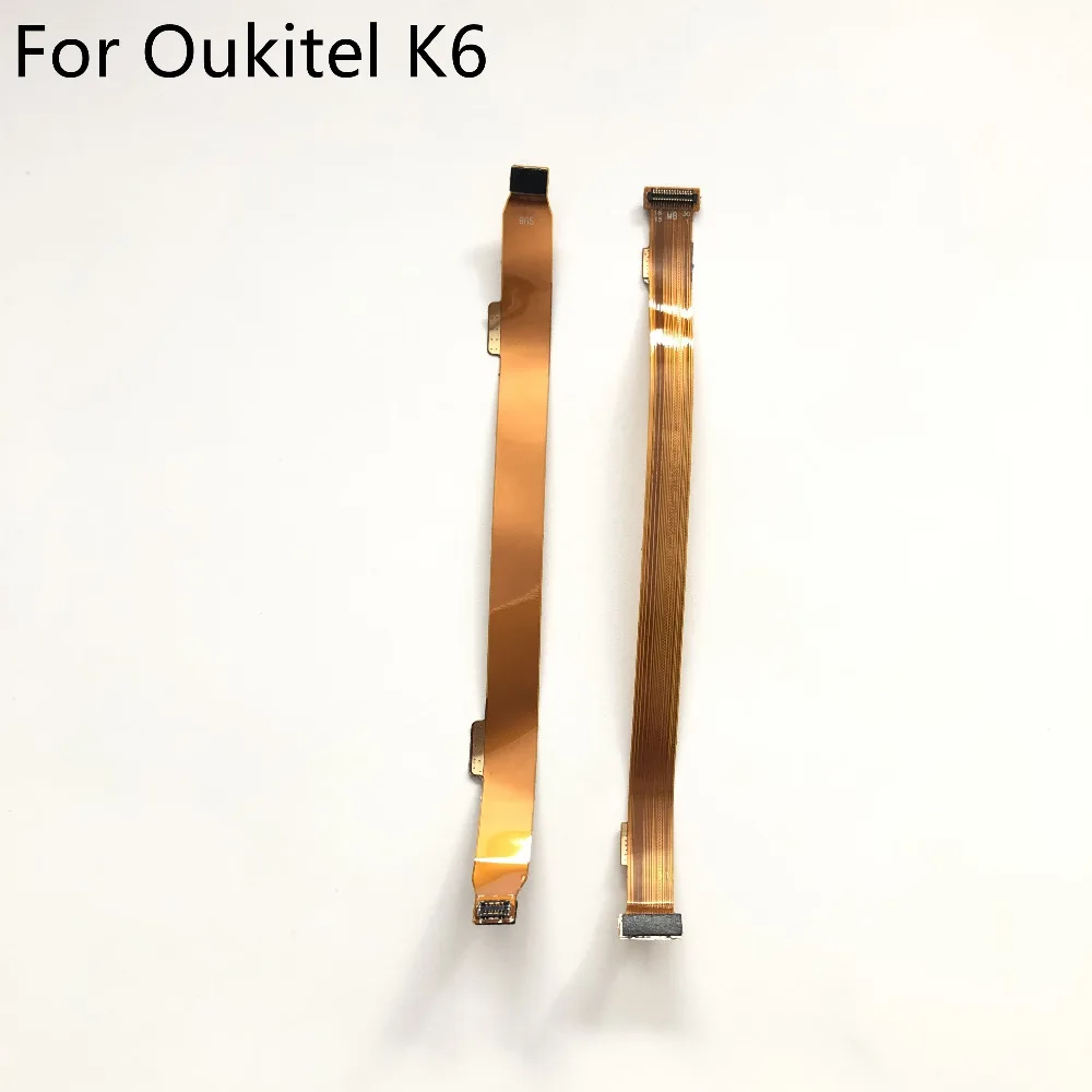 OUKITEL K6 используется USB плата для зарядки материнская плата FPC для OUKITEL K6 MTK6763 Восьмиядерный 6,0 ''FHD 2160x1080 смартфон