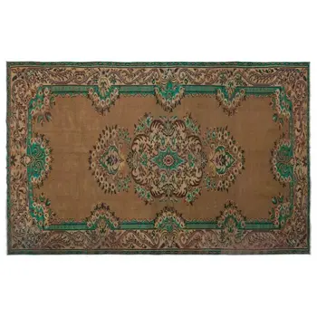 

Handmade Natural Vintage Turkish Area Rug 178x278 Cm-5'10''X9'1''