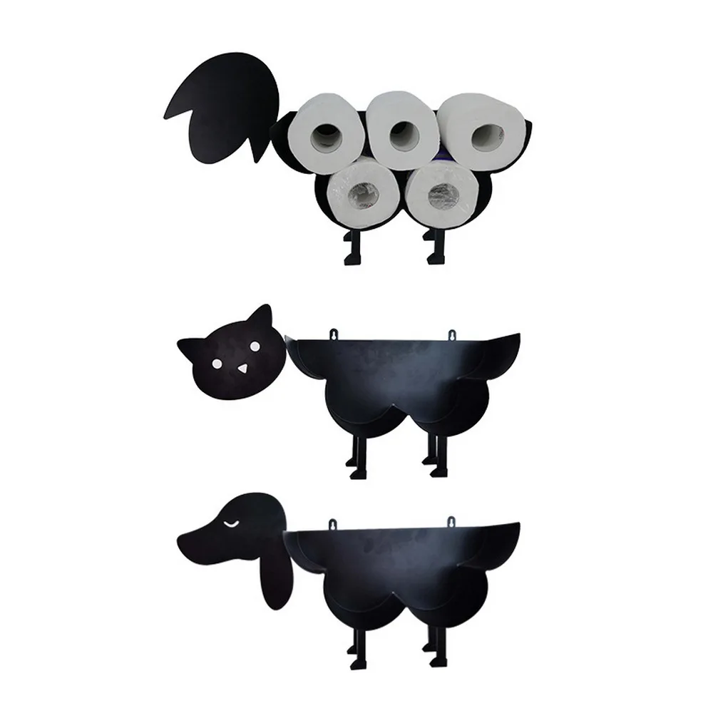 Креативный держатель для туалетной бумаги с овцами кошками собаками отдельно