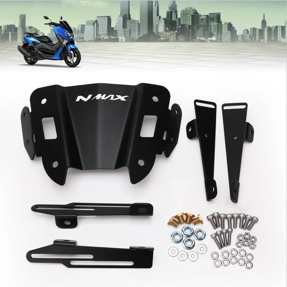 Для Yamaha N Max NMAX155 NMAX 155 боковое зеркало заднего вида кронштейн зеркала заднего вида адаптер держатель ЧПУ