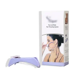 Women Hair Removal Epilator Mini Facial Hair Remover Spring Threading Face Defeatherer for Cheeks Eyebrow DIY Makeup Beauty Tool