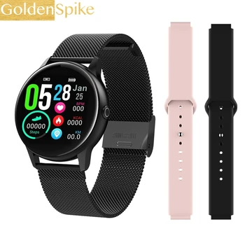 

DT88 Smart Watch Waterproof Women Men Smartwatch Round Screen Heart Rate Pedometer Call Message Reminder Smart Activity Tracker