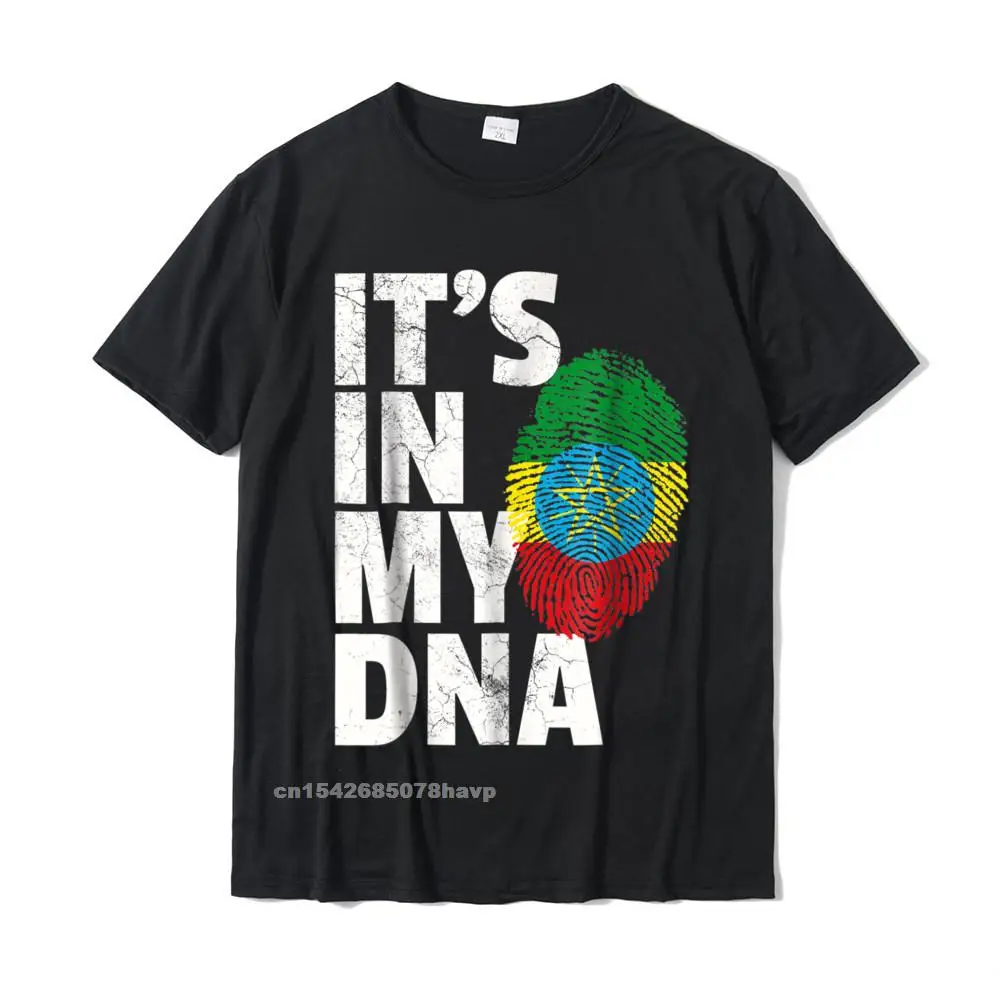 Printing Funky Men T-Shirt Crew Neck Short Sleeve Pure Cotton Tops Tees Casual Tops Tees Free Shipping ITS IN MY DNA Ethiopia Ethiopian Flag Shirt Men Women__2049.ITS IN MY DNA Ethiopia Ethiopian Flag Shirt Men Women  2049 black.