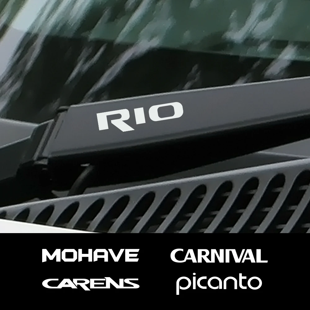Наклейка на автомобильный стеклоочиститель для Kia CARENS CARNIVAL CERATO K5 SPORT MOHAVE NIRO PICANTO RIO