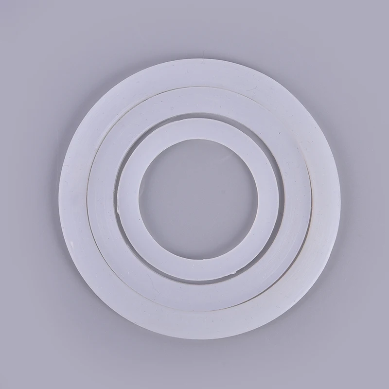 Silicone Moka Pot Seal Ring Stainless Steel Filter Coffee Pot Washer 3mm Thickness Gasket Ring Coffee Makers Accessories 2/4PCS