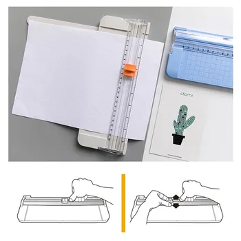 

Multifunctional Utility Knife Photo Paper/Vellum/Paper DIY Paper Cutter Cuter Scrapbooking School Office Desktop Cutting Knife