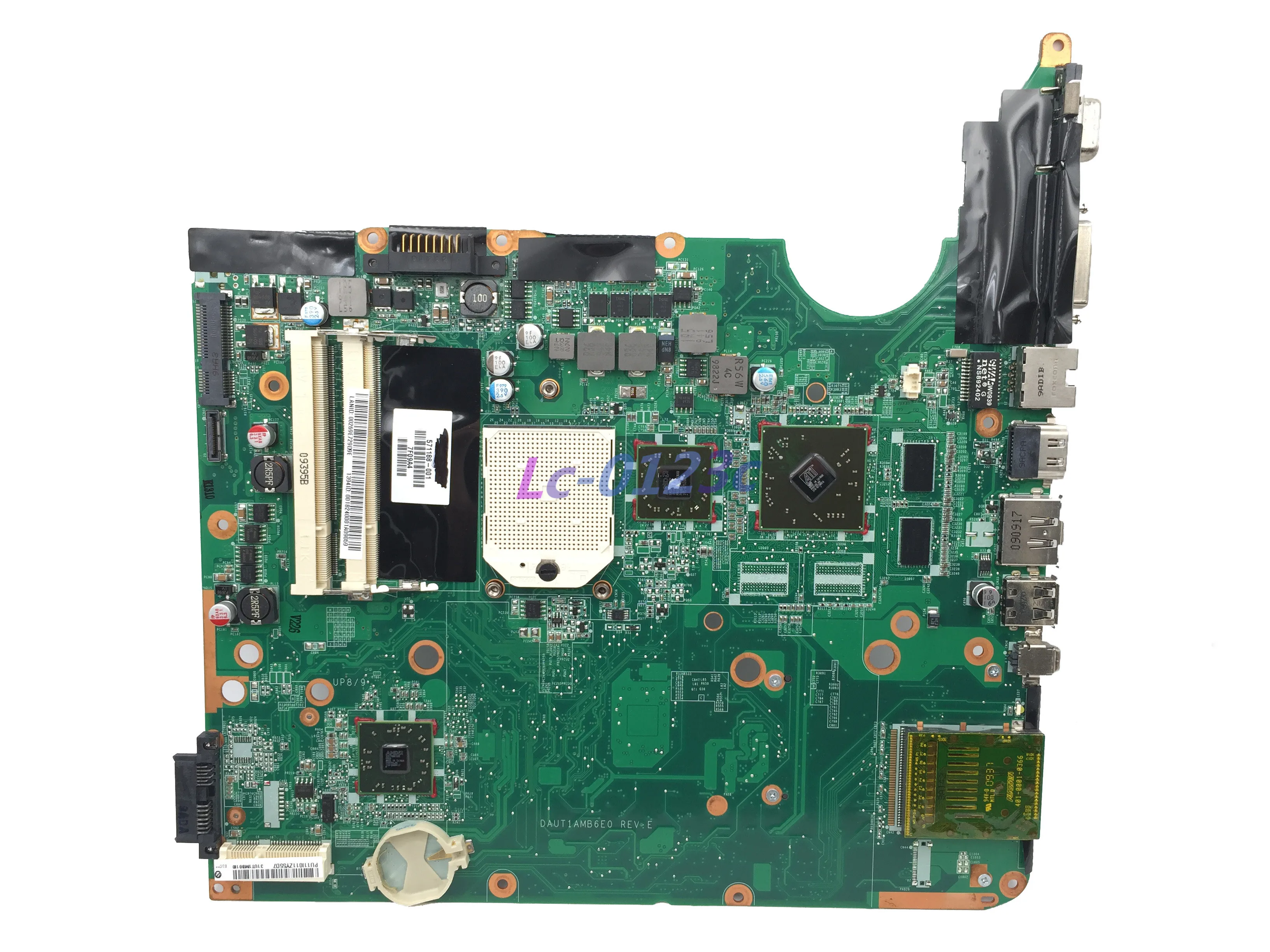 Fulcol для hp pabellón DV6 DV6-2000 Материнская плата ноутбука 571188-001 аккумулятор большой