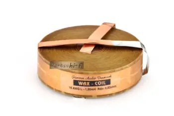 

2pcs/lot Denmark Jantzen-audio WAX COIL Wax Copper Foil Inductor 16awg (1.3mm) free shipping