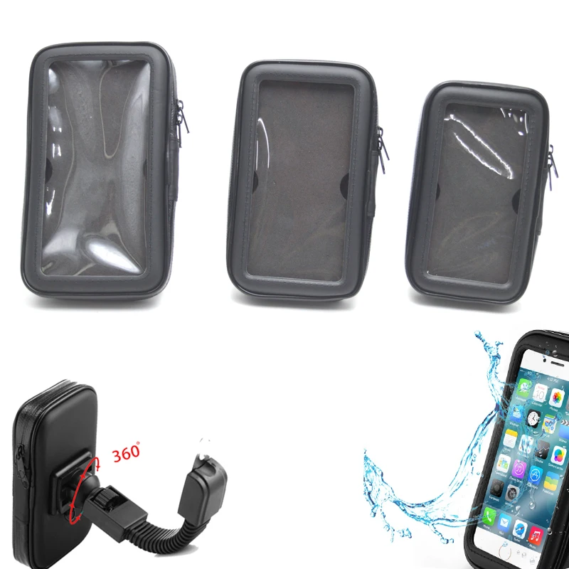 Мотоциклетный телефонный держатель Велосипедное Зеркало заднего вида подставка