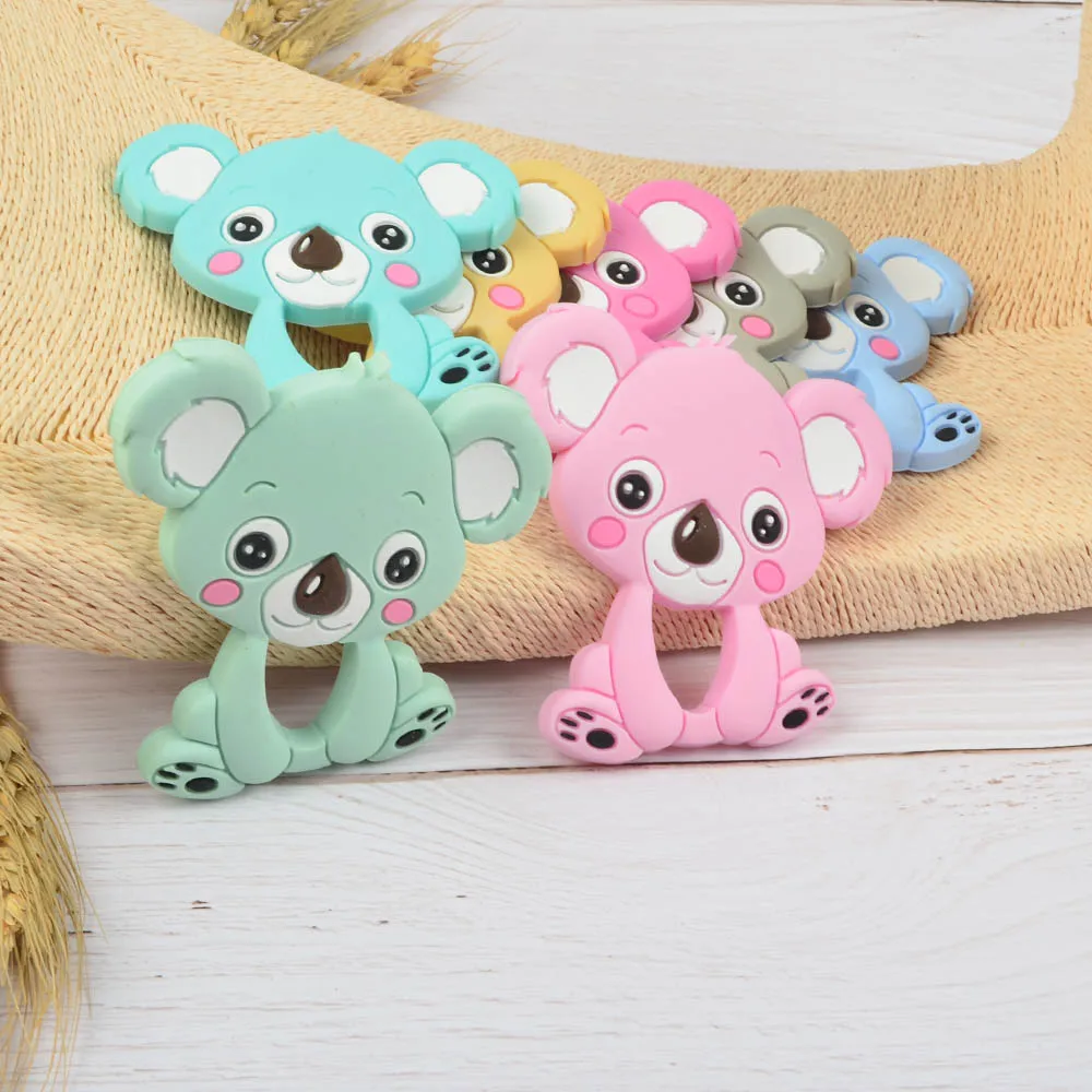 Силиконовый Прорезыватель для зубов LOFCA Koala детская игрушка прорезывания без BPA