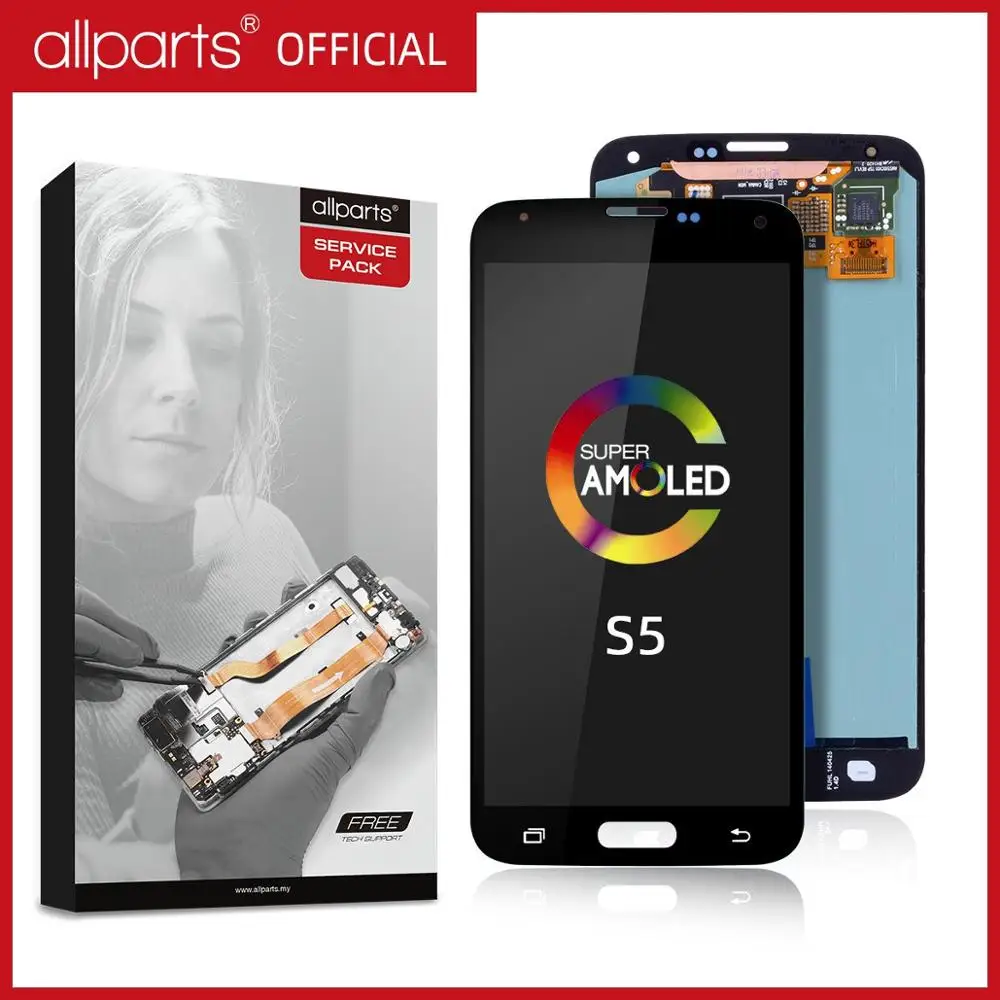 

5.1'' Original AMOLED LCD For SAMSUNG S5 Display LCD Touch Screen For SAMSUNG Galaxy S5 LCD Screen S5 i9600 G900 Display Parts