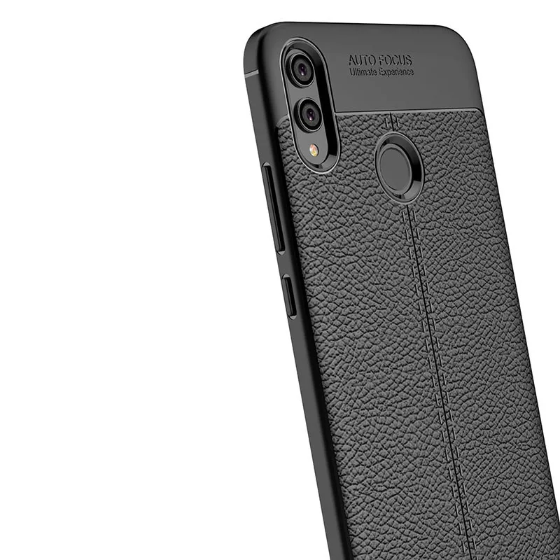Кожаный силиконовый чехол для задней крышки телефона для huawei p smart plus psmart+ роскошный мягкий резиновый чехол для телефона p smart z