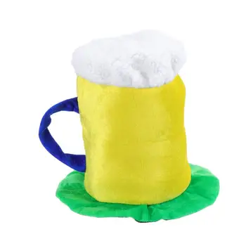 

Beer Cup Party Hat Holiday Cosplay Cap Stage Performance Hat Party Decor Cap Costume Accessories For Ball Festival