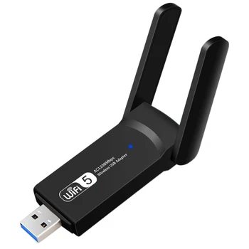 

USB 1200Mbps Wifi Adapter Dual Band 5GHz 2.4Ghz 802.11AC RTL8812BU Wifi Antenna Dongle Network Card For Laptop Desktop