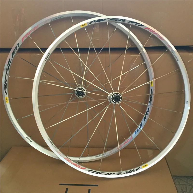 مجموعة عجلات سباق الطرق 700c فضي أحجية أحجية Bicycle Wheel Aliexpress