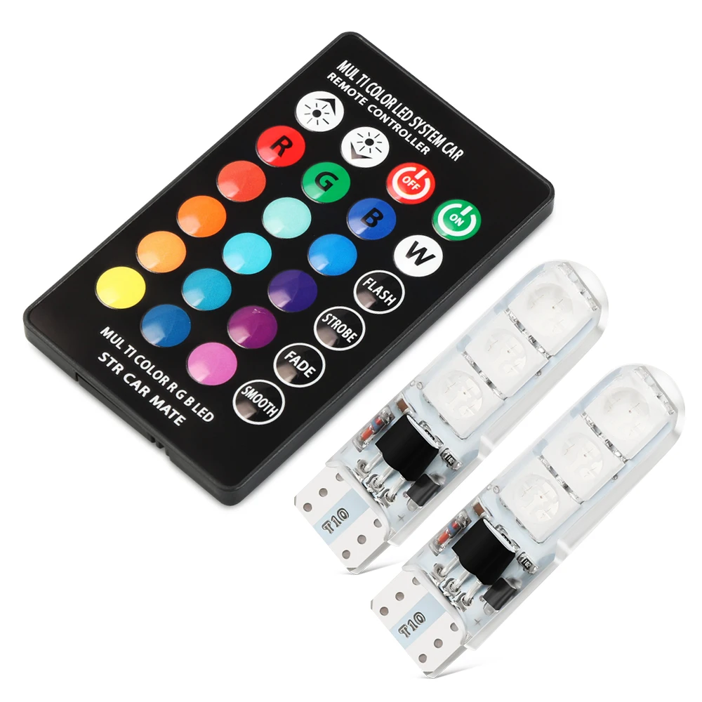 Автомобильные светодиодные светильник пы RGB для ford focus 2 3 bmw e46 e39 e60 Volkswagen Toyota Mercedes
