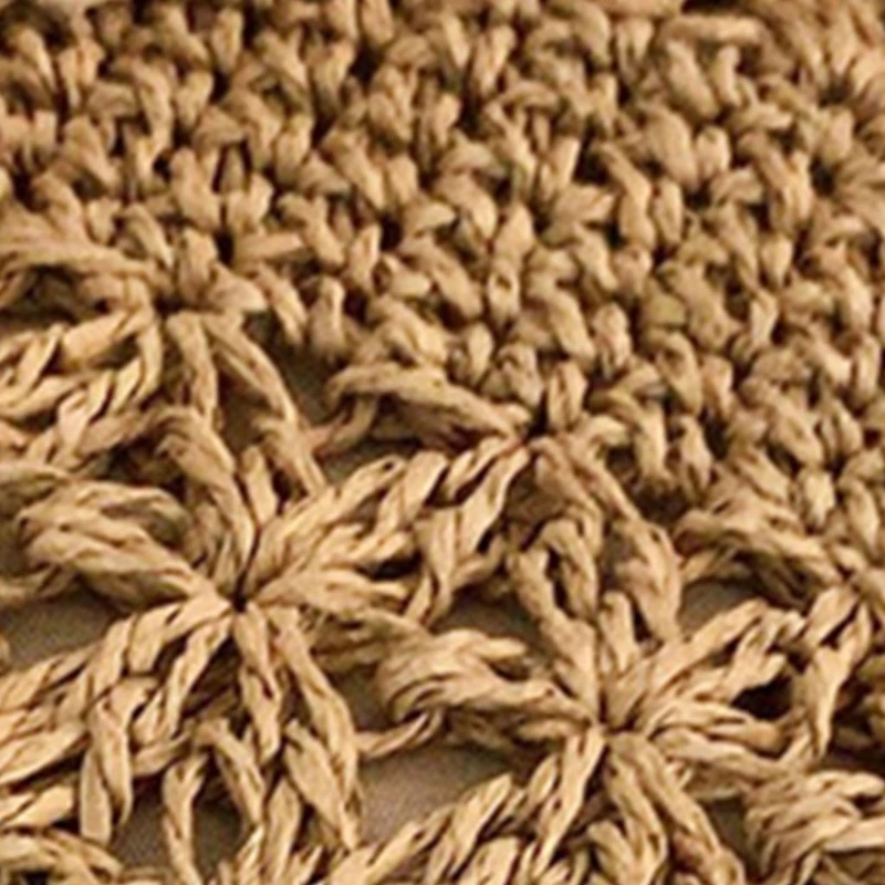 Women Beach Woven Straw Shoulder Messenger Bag With Tassel Boho Hollow Out Crochet Crossbody Handbag Macrame Clutch Purse women handbags raffia straw bag