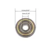 Manual Tile Brick Cutter Rotary Bearing Wheel Replacement For Cutting Machine 22mm B85C ► Photo 3/6