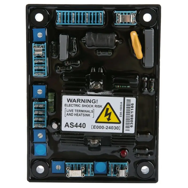 

1*Voltage Regulator AVR AS440 190-264VAC Automatic Engine Voltage Regulator Generator Accessories Tool Parts