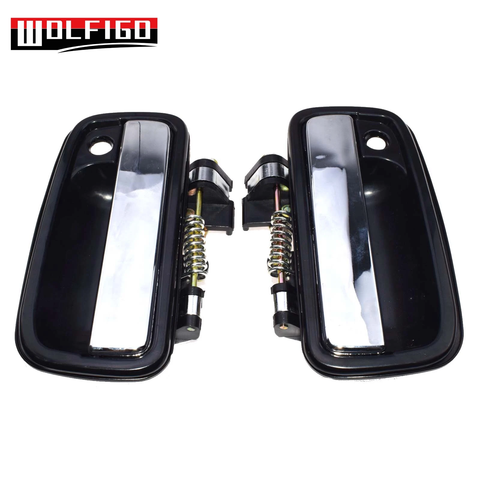 For 95-04 Toyota Tacoma Black Exterior Front Left Side Door Handle Replacement
