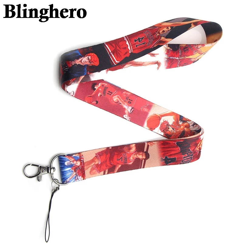 CA860 Cartoon Anime Print Cell Phone Straps Holder Key Badge Camera USB Hanging Neck Rope Lanyard with Ring | Мобильные телефоны и