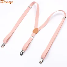 Европейские и американские модные подтяжки в форме сердца с тремя зажимами и кожаными подтяжками, регулируемые в новом стиле HY19112407