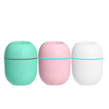 

200ML Ultrasonic Mini Air Humidifier Aroma Essential Oil Diffuser For Home Car USB Fogger Mist Maker With LED Night Lamp
