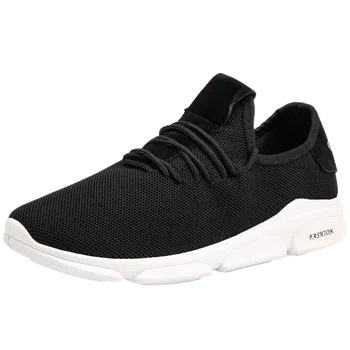 

2019 New Mens Shoes Causal High Quality Mens Sneakers Breathable Comfortable Fashion Running Shoes Solid Basic