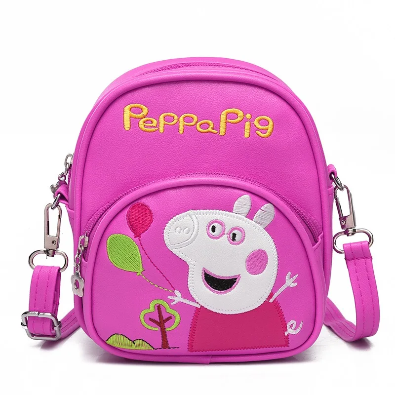 Peppa игрушка свинья сумки на плечо сумка-Свинья Джордж сумка-мешок кукла дети девочки сумка Рюкзак кошелек телефон сумка Детские игрушки рождественские подарки