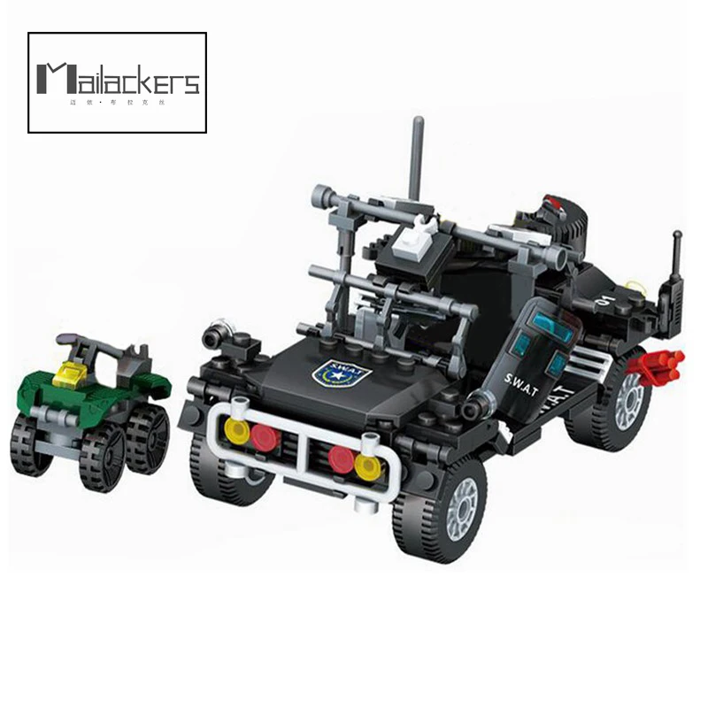 Mailackers городская полиция технический автомобиль Строительная команда оружие