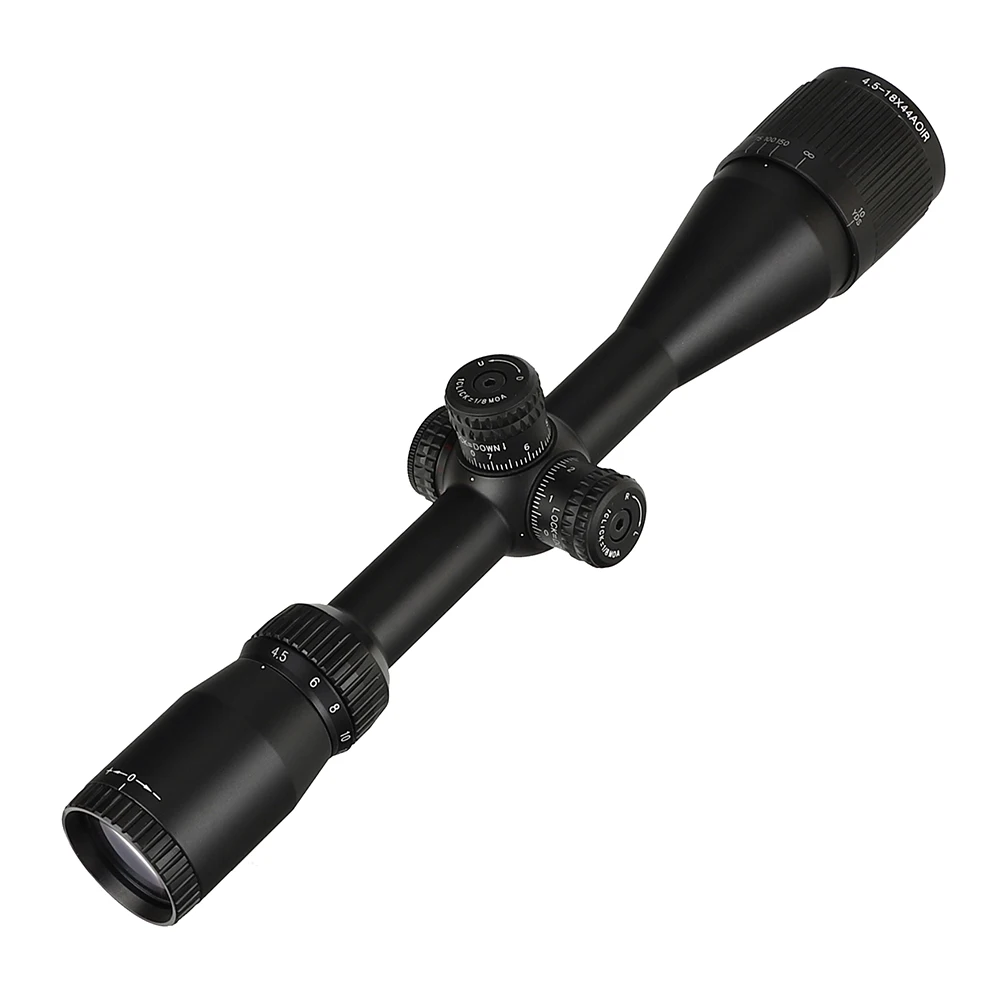 Ohhunt 4,5-18x44 AOIR тактическая оптика прицелы RGB стекло освещение сетка с Windage Elevation Lock прицел