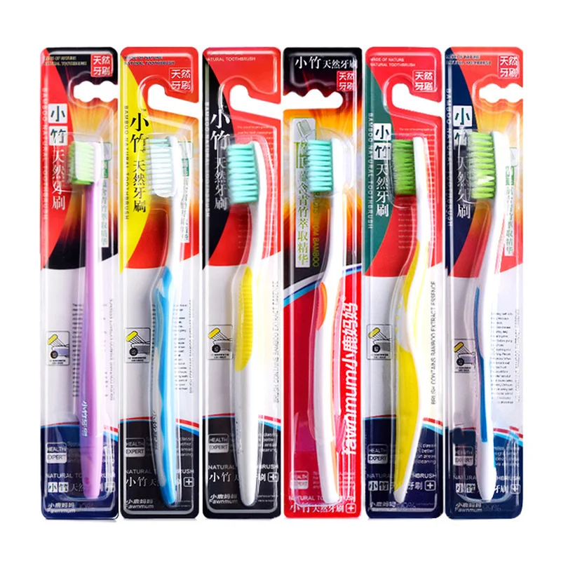 

1 Piece/pack Small Bamboo Natural Toothbrush Adult Super Soft Domestic Toothbrush Soft Fine Bristle Brush Head High Quality