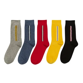

1 Pair Fashion Street Art Funny Alien Planet Men Socks Personality Breathable Men Socks Happy Long Socks EU 40-44 Meias