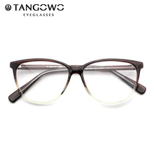 TANGOWO ацетатные очки, оправа, стильные женские оптические оправы, сексуальные очки, женские прозрачные очки по рецепту, модные ретро очки