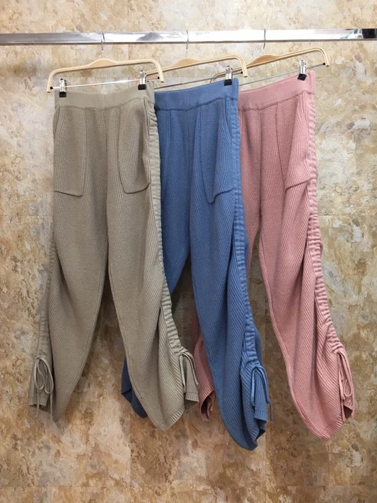 

In early autumn of 2019, new women's slacks, waistbands, corners, ropes, pleats, plain pants, casual pants 907