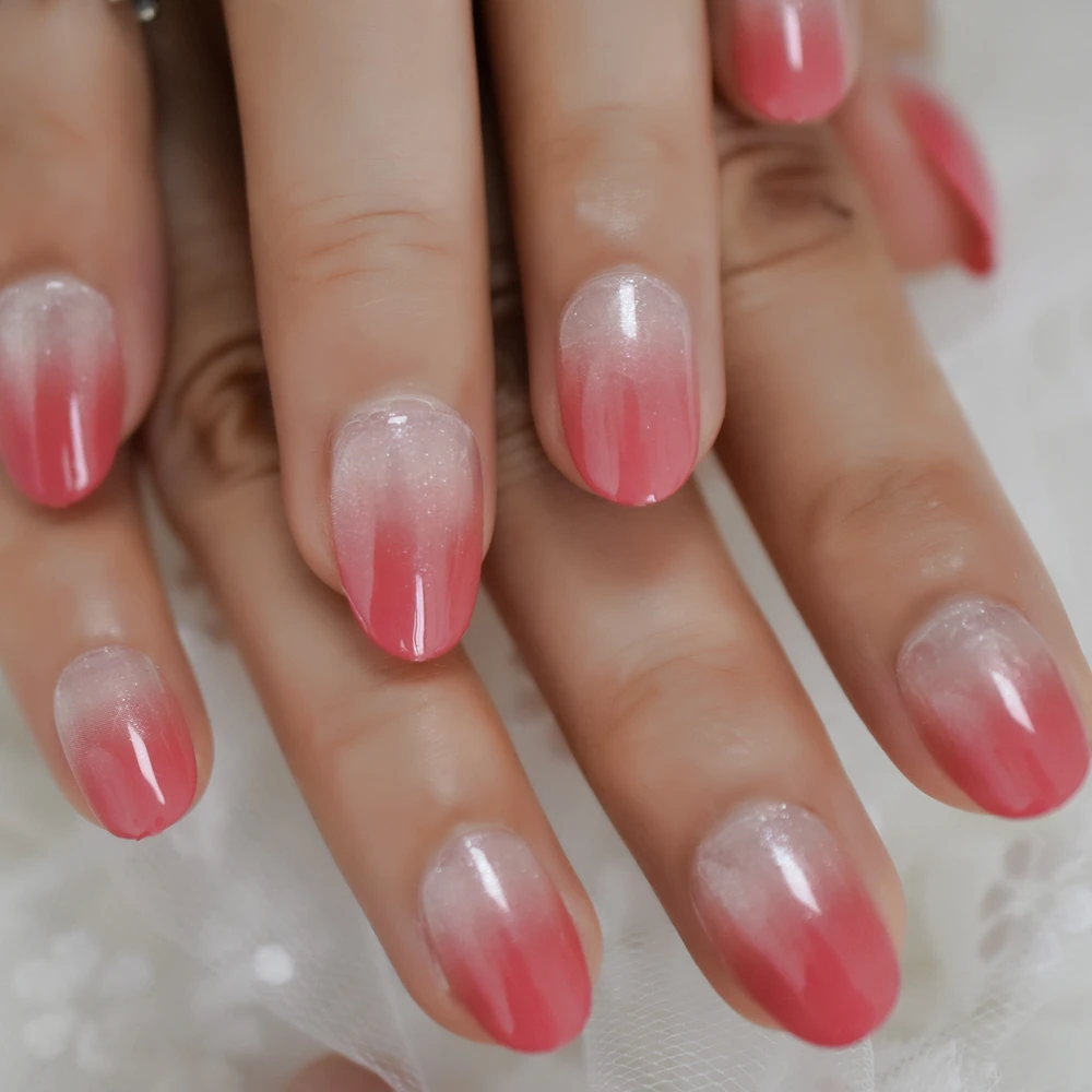 Light-Red-Oval-Short-Designer-Press-On-Nails-Pearl-Shimmer-Peach-Girl-False- Nail-Gradient-French.jpg