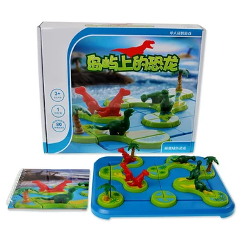 

5-18 Year Maze Game For Children And Adult Three-dimensional Puzzle Dinosaur Island Improve Memory Educational Toy Concentration