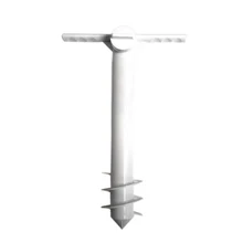 Открытый пляжный зонтик легко установить ветрозащитные и прочные держатели зонтик полюс база винтовой кронштейн Портативный Универсальный Рыбалка