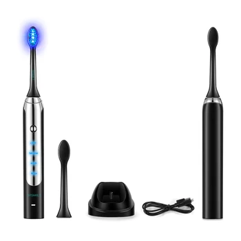 

IVISMILE Electric Toothbrush Teeth Whitening Ultrasonic Washable Electronic Whitening Waterproof Teeth Brush 4LED