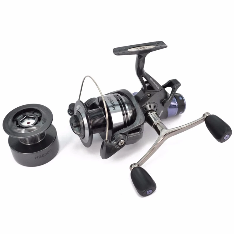

High Quality Double Spool Fishing Reel Free Spare Spool High Speed Spinning Reel Carp Fishing Reels Casting reel