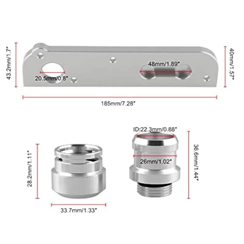 Решение заготовки адаптер PCV с Boost cap Kit подходит для 2,0 T FSI Двигатели США