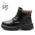 Kids Boots Waterproof Upper Children's Martin Boots Non-slip wear-resistant Rubber Sole Boys Shoes Casual Kids Footwear 7