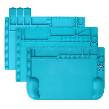 

MECHANIC Multifunctional Anti-Static Resistance High Temperature Heat Insulation Silicone Mat With Magnetic Repair Work Pad