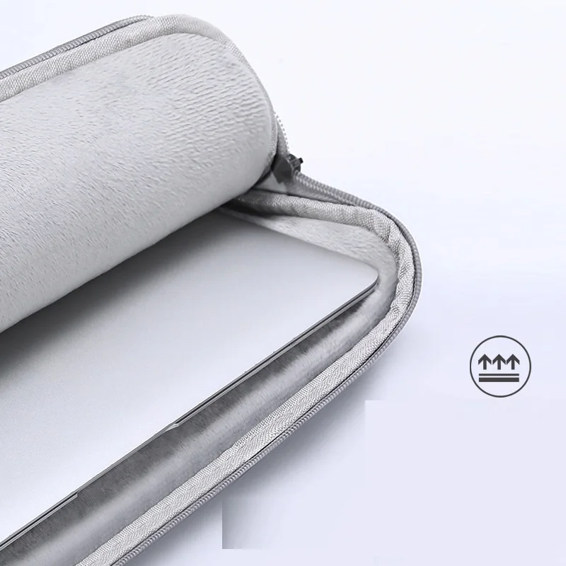 para Oukitel Rt2 Áspero Tablet Bolsa Impermeável Lona Manga Anti-risco Transportar Bolsa Anti-gota Cases Capa com Zip Bolsa - Imagem 3
